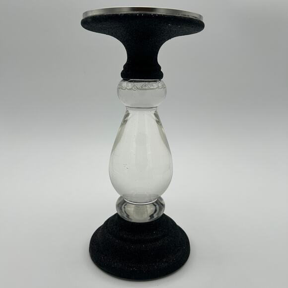 Bath & Body Works Halloween 2019 White Lighted Swirling Candle Holder Pedestal - Picture 1 of 5